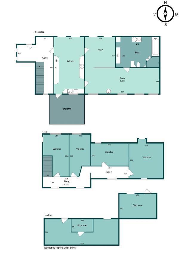 210 M2 Hus Til 8 Gaester - 5 Km Fra Nyt Stort Vandland Nordborg Kültér fotó